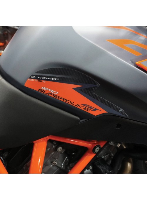 Adesivi Protezioni laterali moto compatibili con KTM 1290 Super Duke GT 2022-24