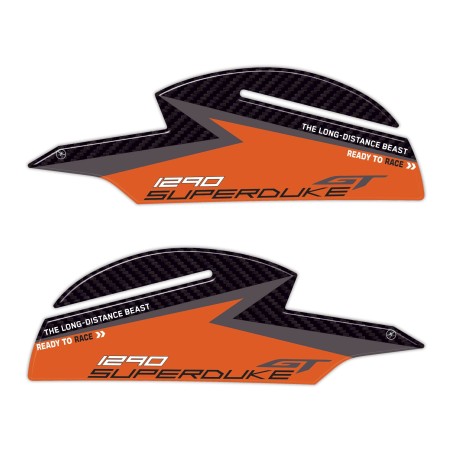 Aufkleber Motorrad Seitenprotektoren kompatibel mit KTM 1290 Super Duke GT 2022-24
