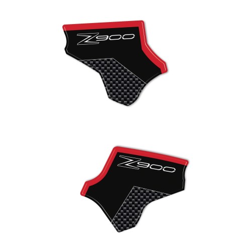 Stickers 3D repose-pieds moto compatibles avec Kawasaki Z900 2