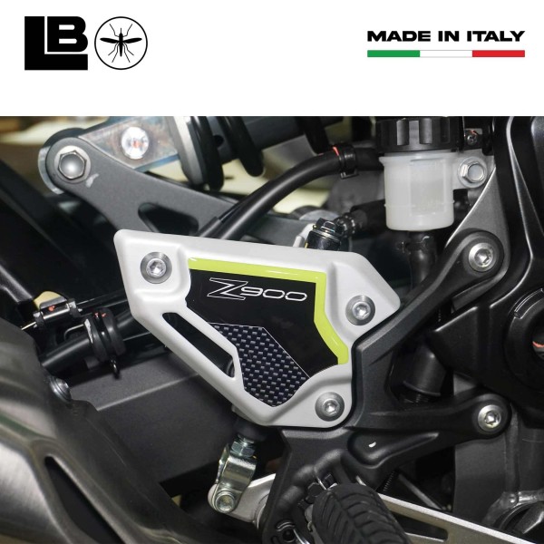 Stickers 3D repose-pieds moto compatibles avec Kawasaki Z900