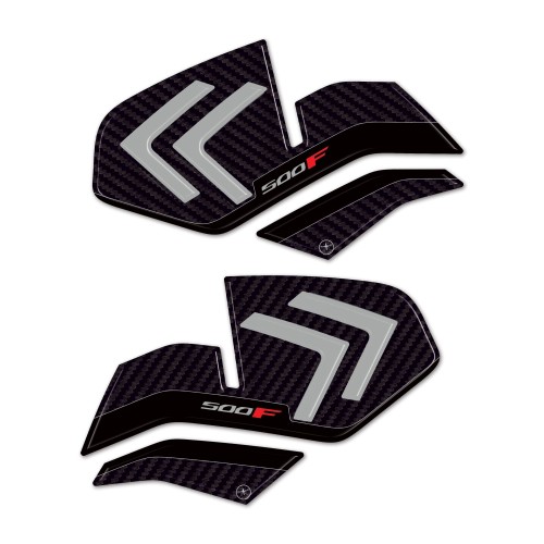 Stickers 3D Protections latérales de réservoir compatibles avec Honda CB500F 2019-23 2