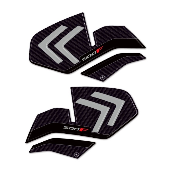 Stickers 3D Protections latérales de réservoir compatibles avec Honda CB500F 2019-23