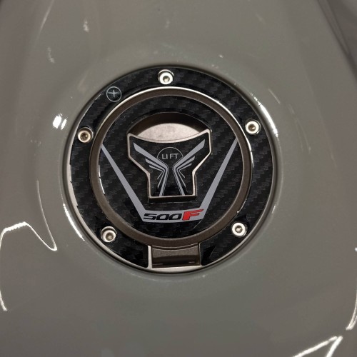 Sticker 3D protection de bouchon de réservoir moto compatible avec Honda CB500F 2016-23