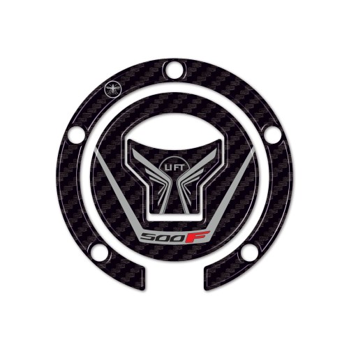 Sticker 3D protection de bouchon de réservoir moto compatible avec Honda CB500F 2016-23 2