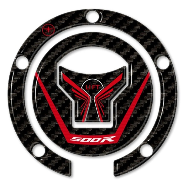 Protection ADHESIVE 3D BOUCHON DE BOUCHON MOTORCYCLE compatible HONDA CBR 500 R 2017-2020