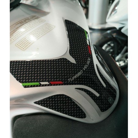 Protection 3D du réservoir d'essence MV AGUSTA TURISMO VELOCE compatible avec le réservoir de la moto