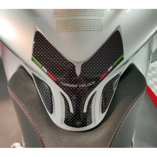Protection 3D du réservoir d'essence MV AGUSTA TURISMO VELOCE compatible avec le réservoir de la moto