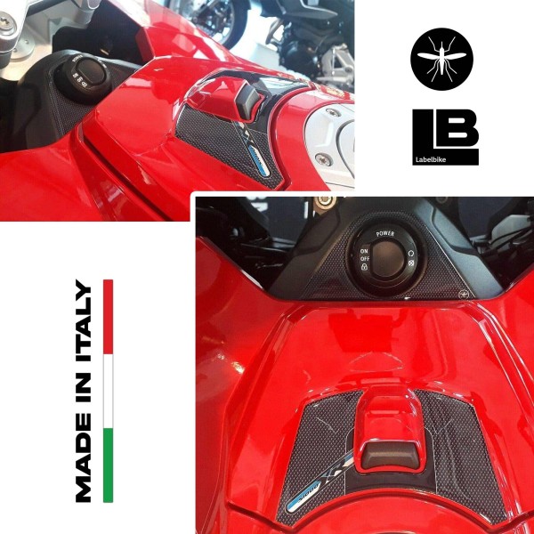 2 3D key protection stickers and card slots compatible BMW S1000XR 2020-2021