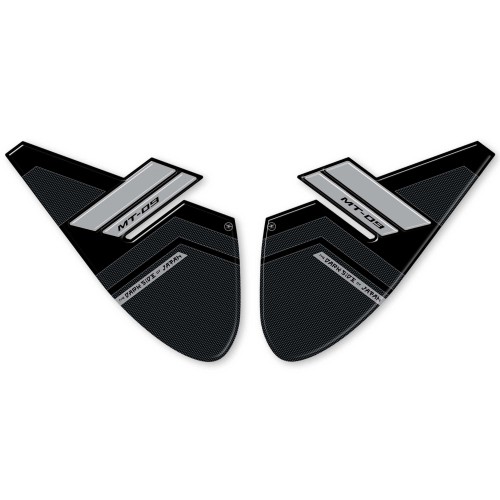 2 Pegatinas 3D protectores laterales de depósito compatibles con Yamaha Mt09 SP 2021
