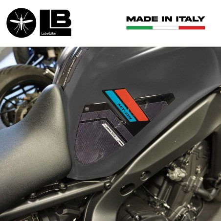 2 Stickers 3D protecteurs de réservoir compatibles avec Yamaha Mt09 SP 2021