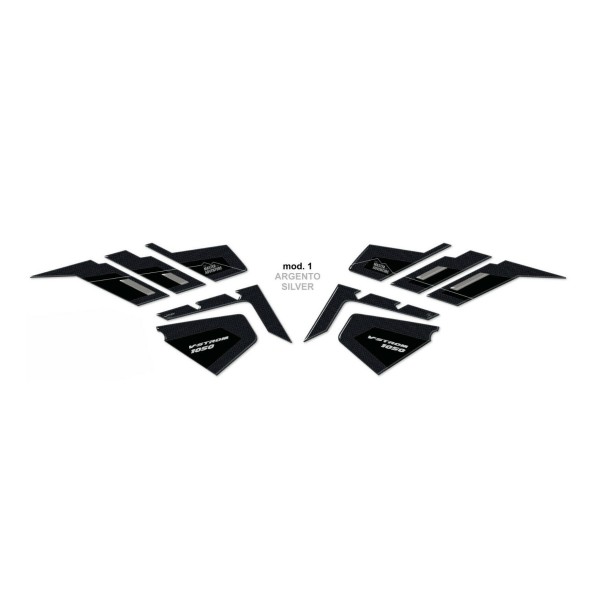 2 3D MOTO SIDE PROTECTIONS SIDE PROTECTIONS συμβατά SUZUKI V-STROM 1050