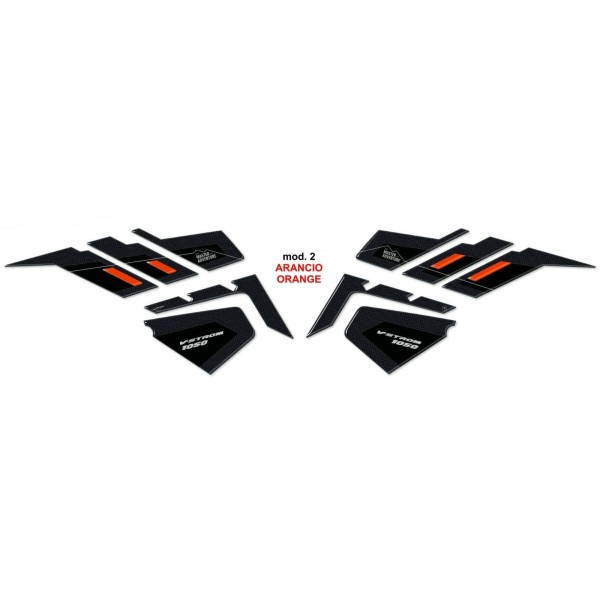 2 3D MOTO SIDE PROTECTIONS SIDE PROTECTIONS συμβατά SUZUKI V-STROM 1050