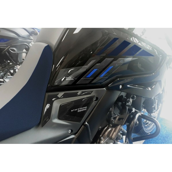 2 3D MOTO PROTECCIONES LATERALES compatible SUZUKI V-STROM 1050