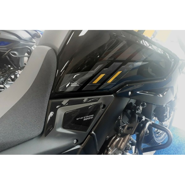 2 3D MOTO PROTECCIONES LATERALES compatible SUZUKI V-STROM 1050