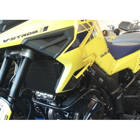2 3D Gel-Aufkleber DEFLECTOR PROTECTIONS für Motorräder kompatibel SUZUKI V-STROM 1050