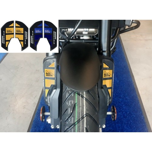 2 pegatinas 3D gel protectoras para motos compatibles SUZUKI V-STROM 1050