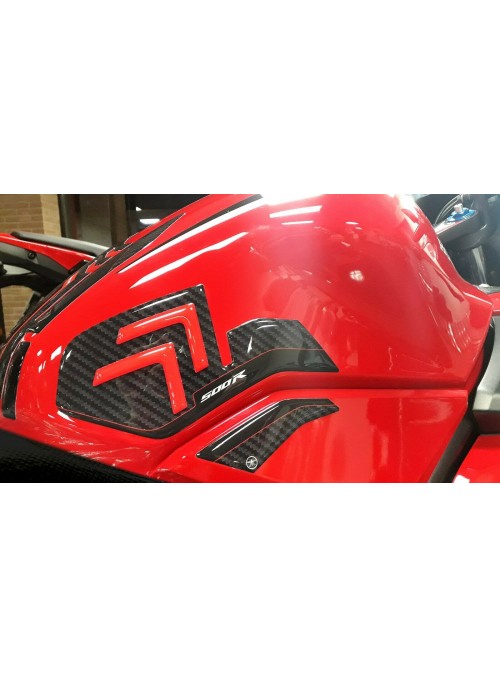 2 ADESIVI in gel 3D PROTEZIONI LATERALI compatibili per MOTO HONDA CBR 500R