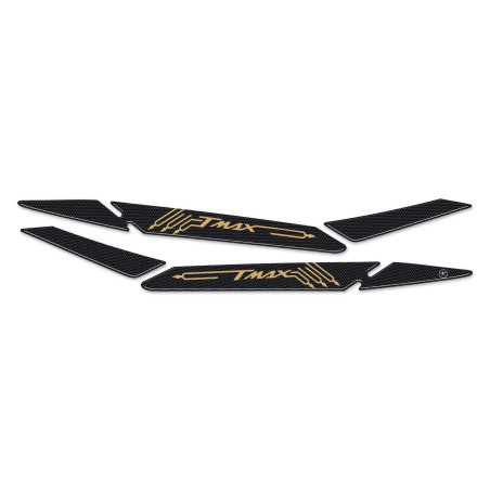 2 ADHESIVOS 3D RESINA MANGO PROTECCIÓN compatible YAMAHA TMAX 560 2020-2021