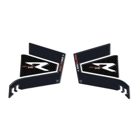 2 protections latérales en résine 3D pour motos compatibles KTM 890 DUKE R