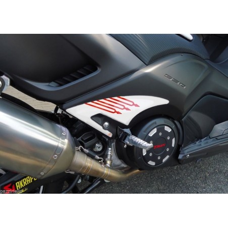 2 ΠΡΟΣΤΑΤΕΥΤΙΚΑ ΡΕΖΙΝΗΣ συμβατά για YAMAHA T MAX 530 ΠΡΟΣΤΑΤΕΥΤΙΚΑ ΠΟΔΙΩΝ ΣΥΝΟΔΟΥ
