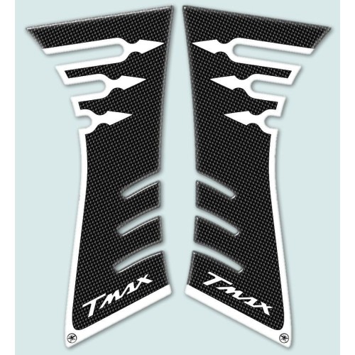 2 ADHESIVES 3D compatibles pour les flancs de carénage des scooters T MAX YAMAHA TMAX 2001-2007 2