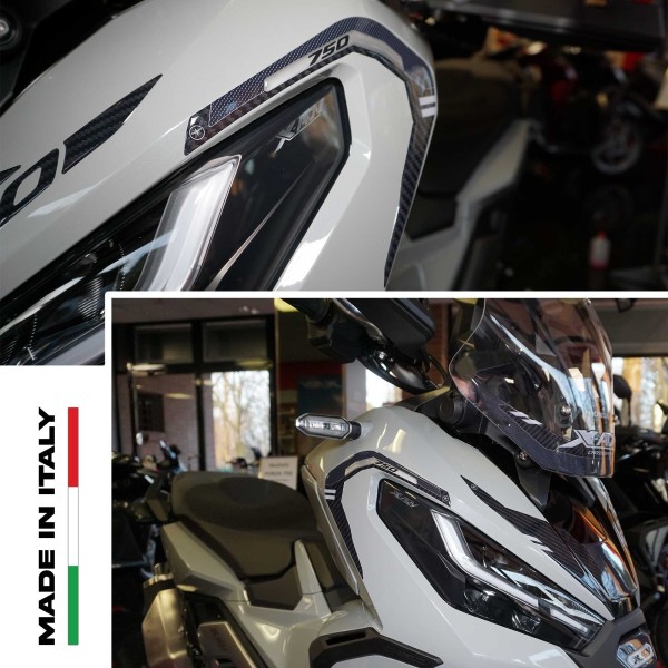 2 autocollants de protection des bords de carénage moto 3D compatibles Honda X-Adv 2021-2024