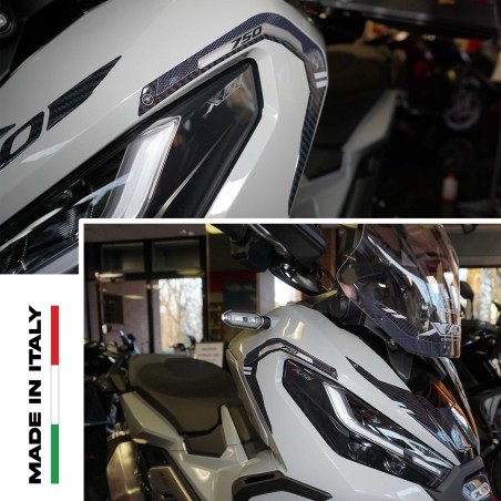 2 pegatinas de protección de bordes de carenado de moto 3D compatibles Honda X-Adv 2021-2024