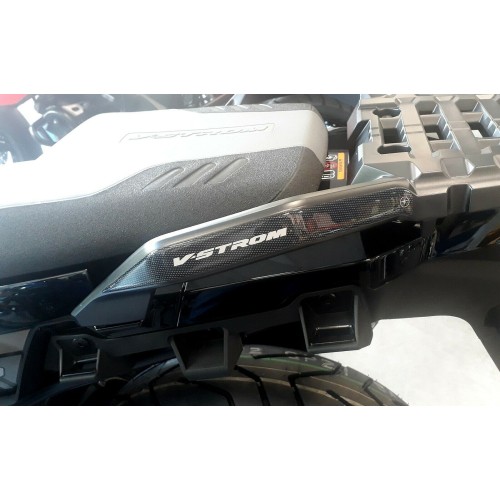 2 ADHESIVOS 3D protectores asa pasajero compatible MOTO SUZUKI V-STROM 1050