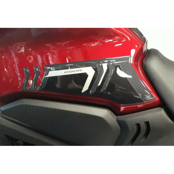 2 3D gel ADHESIVES ΠΛΕΥΡΙΚΑ ΠΡΟΣΤΑΤΕΥΤΙΚΑ CB 650 R συμβατά x MOTORBIKE HONDA CB650R