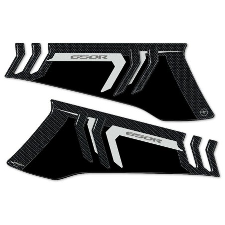 2 3D-Gel-ADHESIVES SEITENSCHUTZ CB 650 R kompatibel x MOTORRAD HONDA CB650R