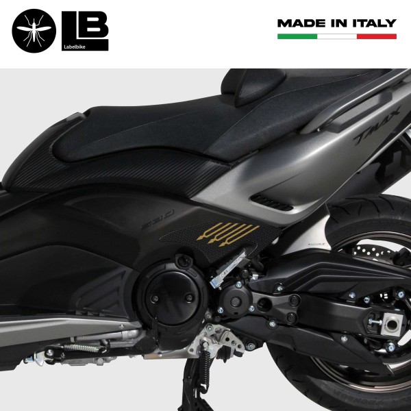 2 GEL ADHESIVES compatible for YAMAHA TMAX 530 PASSENGER protectors 2012-2016
