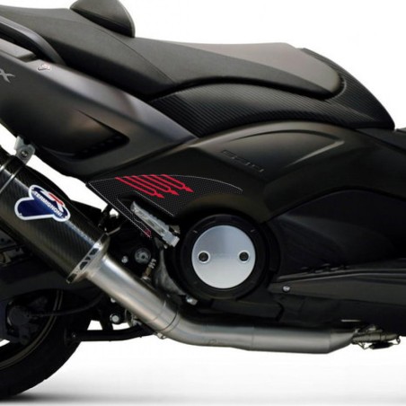 2 ADHESIVOS DE GEL compatibles para protectores YAMAHA TMAX 530 PASSENGER 2012-2016