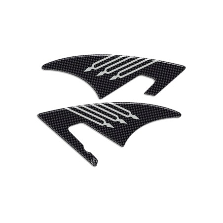 2 ADHESIVOS DE GEL compatibles para protectores YAMAHA TMAX 530 PASSENGER 2012-2016