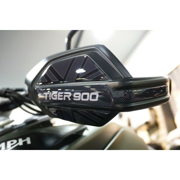 Triumph Tiger 900 GT and Rally 2020-25 3D gel-compatible motorbike handguard stickers