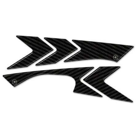2 3D GEL PASSENGER FOOT PROTECTION ADHESIVES compatible YAMAHA TMAX 560 2020