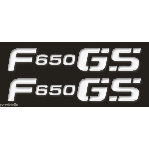                             2 αυτοκόλλητα αυτοκόλλητα ρητίνης F650 GS συμβατά για BMW F 650 GS MOTORBIKE
                          
