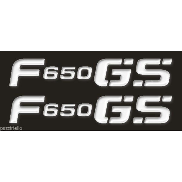 2 αυτοκόλλητα αυτοκόλλητα ρητίνης F650 GS συμβατά για BMW F 650 GS MOTORBIKE