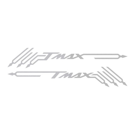 2 ADHESIVOS/ADHESIVOS BOTTOM TMAX compatibles x SCOOTER YAMAHA T MAX 2001-2021