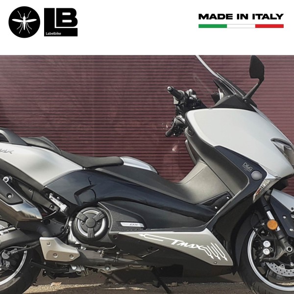 2 ADHESIVOS/ADHESIVOS BOTTOM TMAX compatibles x SCOOTER YAMAHA T MAX 2001-2021