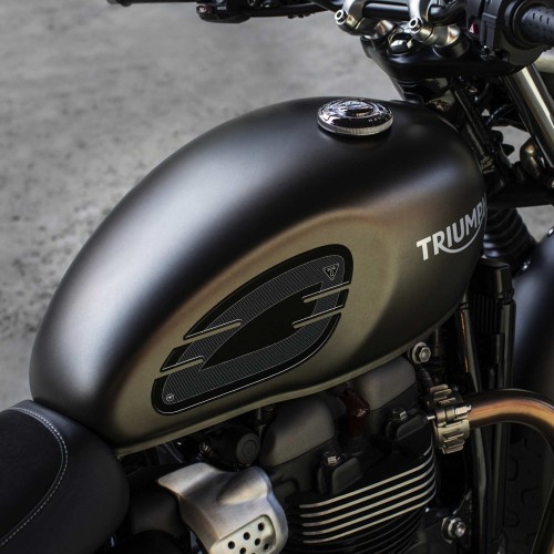 2 rodilleras 3D para moto compatibles con Triumph Street Twin-Cup