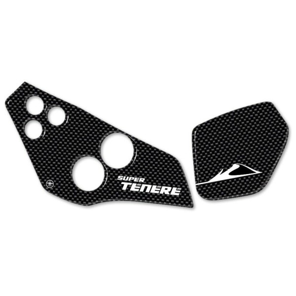 2 3D gel head protectors compatible for YAMAHA SUPER TENERE from 2016