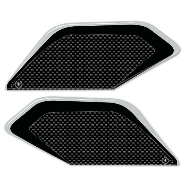 2 PROTECCIONES LATERALES 3D GEL para motos compatibles MV AGUSTA TURISMO VELOCE