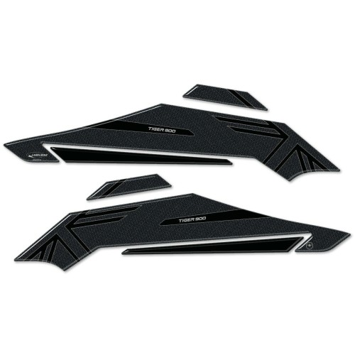 2 protectores de depósito laterales 3D gel compatibles moto Triumph Tiger 900 Rally 2