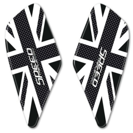 2 3D KNEEL PROTECTIONS compatible for triumph SPEED TRIPLE 2016 - 2019 motorbikes