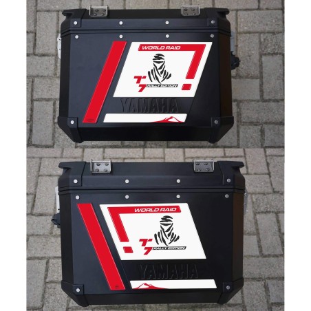 3D Stickers Side Bags compatible with Yamaha Tenere 700 Rally Edition 2022