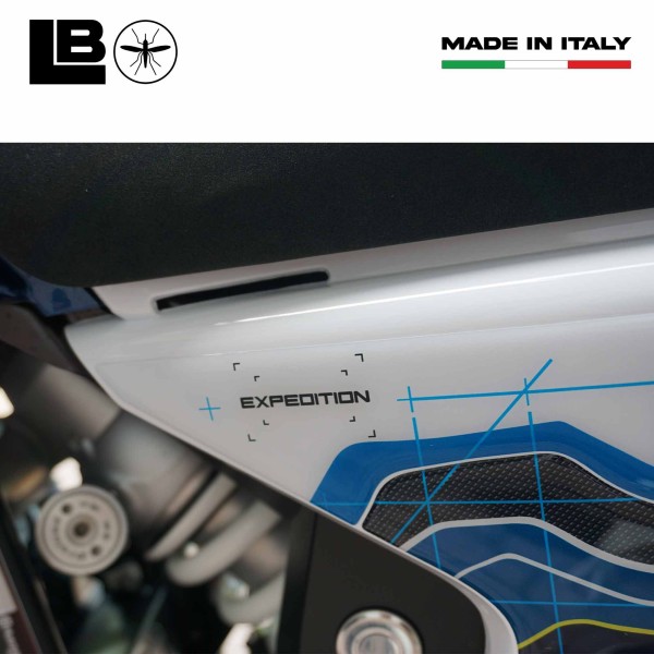 3D Stickers motorbike tail side panels compatible with Husqvarna Norden 901 2023