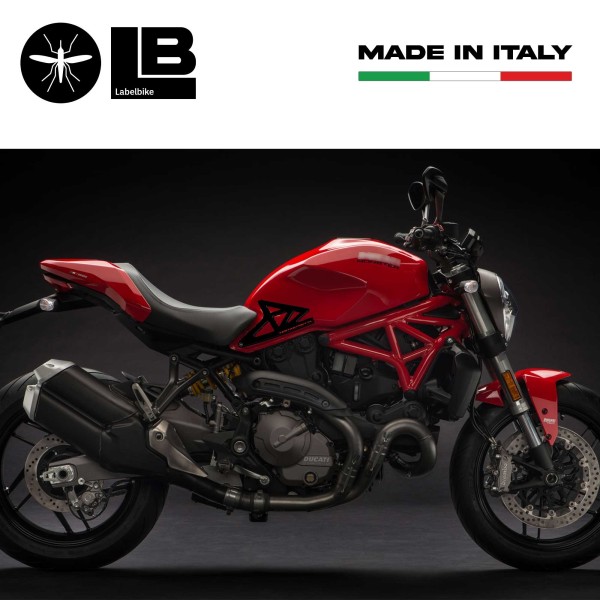 Protections latérales 3D GEL compatibles avec MOTO DUCATI MONSTER 821-1200