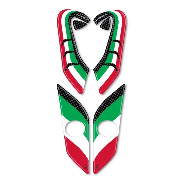 Kit 2 ADESIVI Per SERBATOIO MOTO Scritta DUCATI Adesivo ROSSO STICKERS - Foto 11