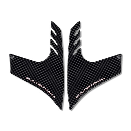 2 ΠΡΟΣΤΑΤΕΥΤΙΚΑ ΚΑΡΒΟΝΙΟΥ 3D ADHESIVES για MOTORBIKE DUCATI MULTISTRADA 1000-1100