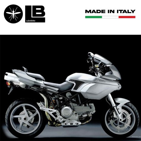 2 ΠΡΟΣΤΑΤΕΥΤΙΚΑ ΚΑΡΒΟΝΙΟΥ 3D ADHESIVES για MOTORBIKE DUCATI MULTISTRADA 1000-1100